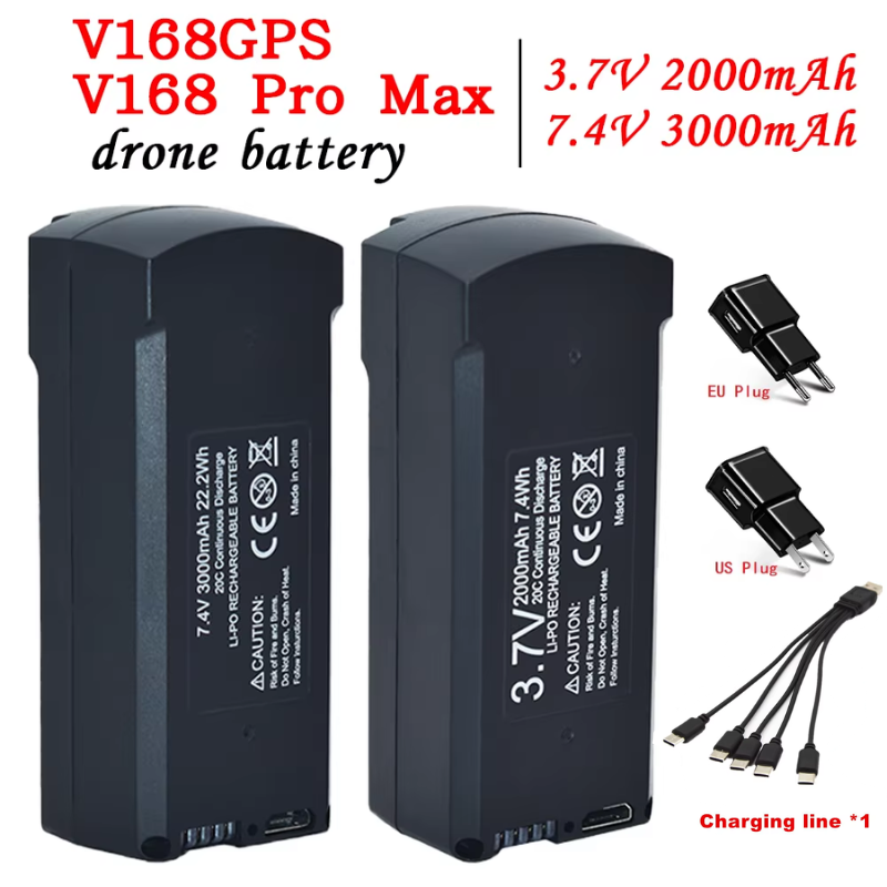 Drone Rc Leading - GPS V198 7,4V 3000mAh Akku RC
