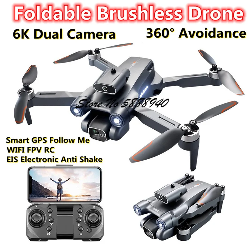 6K Optischer Fluss Bürstenlose – Drone S1S Rc Quadcopter Bewertung und Preis