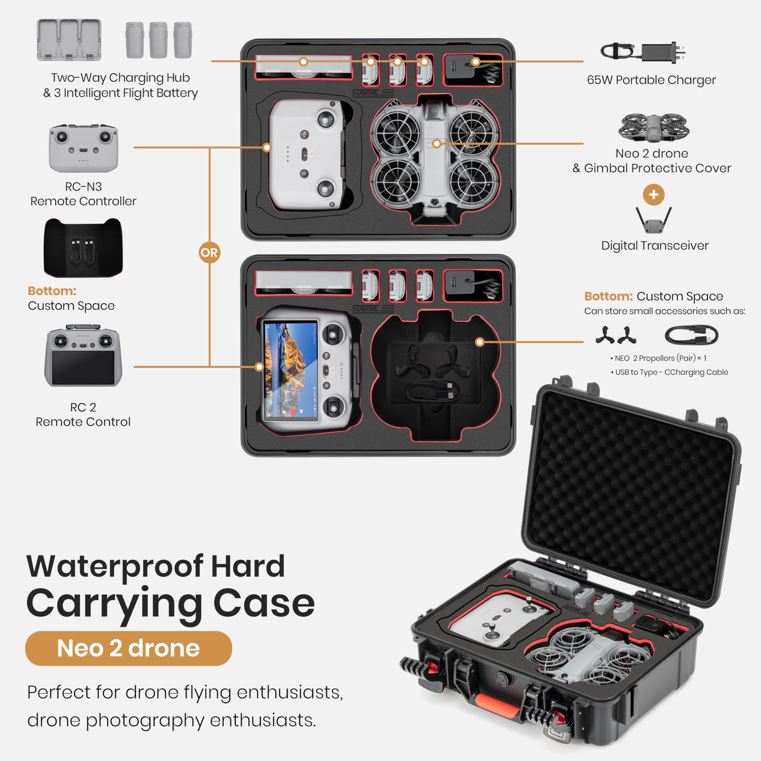 STARTRC Wasserdichter Hartscha – Drone Rc Cover Bewertung und Preis
